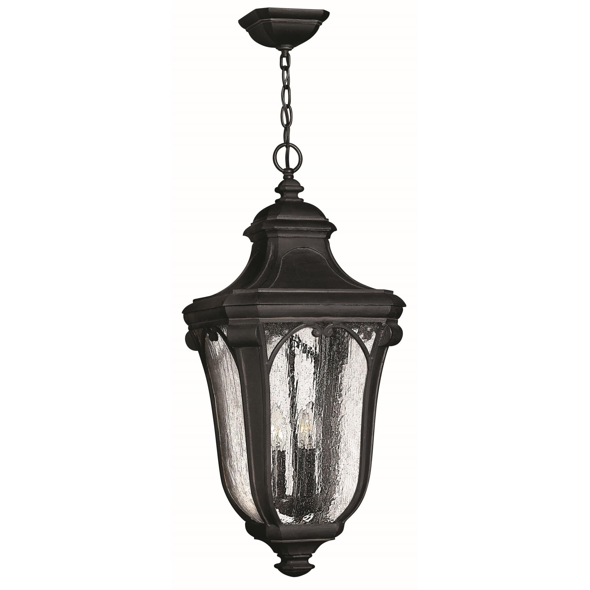 Trafalgar 25 Inch Tall 3 Light Outdoor Hanging Lantern by Hinkley Lighting